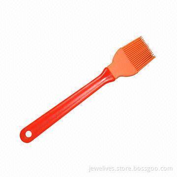Silicone basting brushes with plastic handle